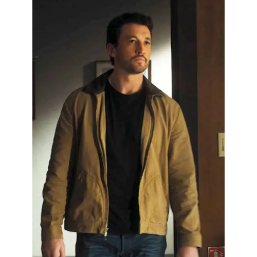 Miles Teller The Gorge Brown Jacket